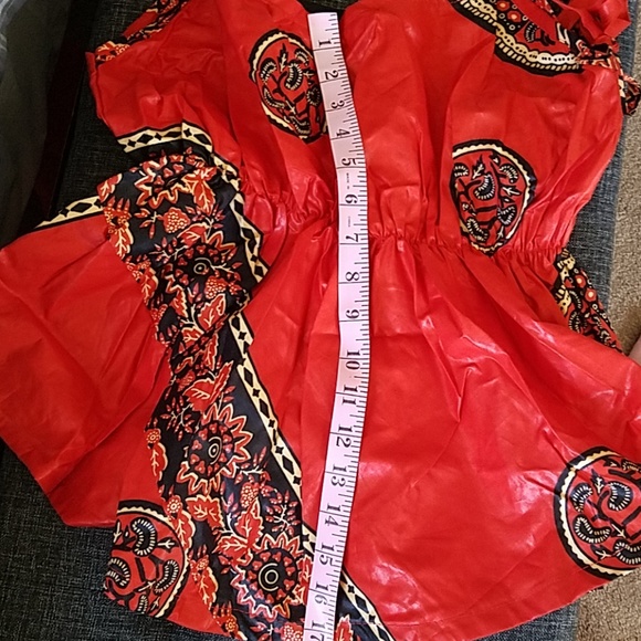 African Print Top - Picture 5 of 5